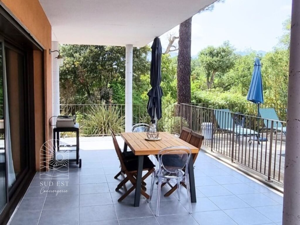 Terrasse vacances soleil