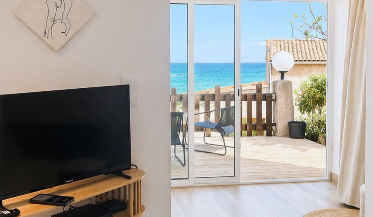 3Location appartement bord de mer Tarco Porto Vecchio