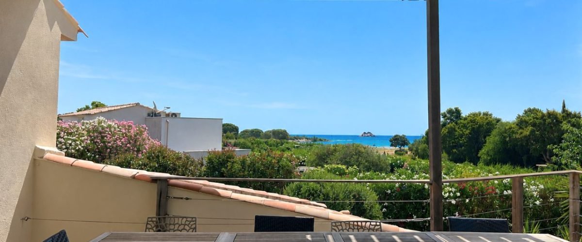 Villa vue mer Pinarello
