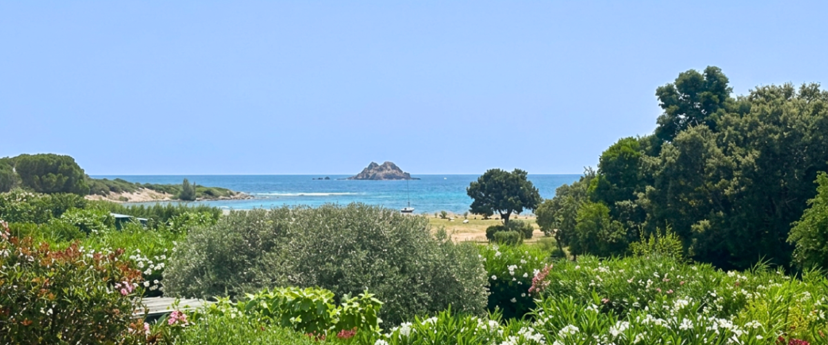 8location pied dans l'eau corse