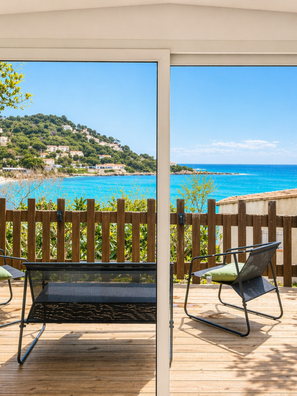 Location appartement bord de mer Tarco Porto Vecchio