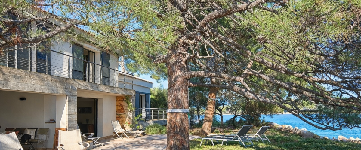 Villa pied dans l'eau porto vecchio cala rossa2